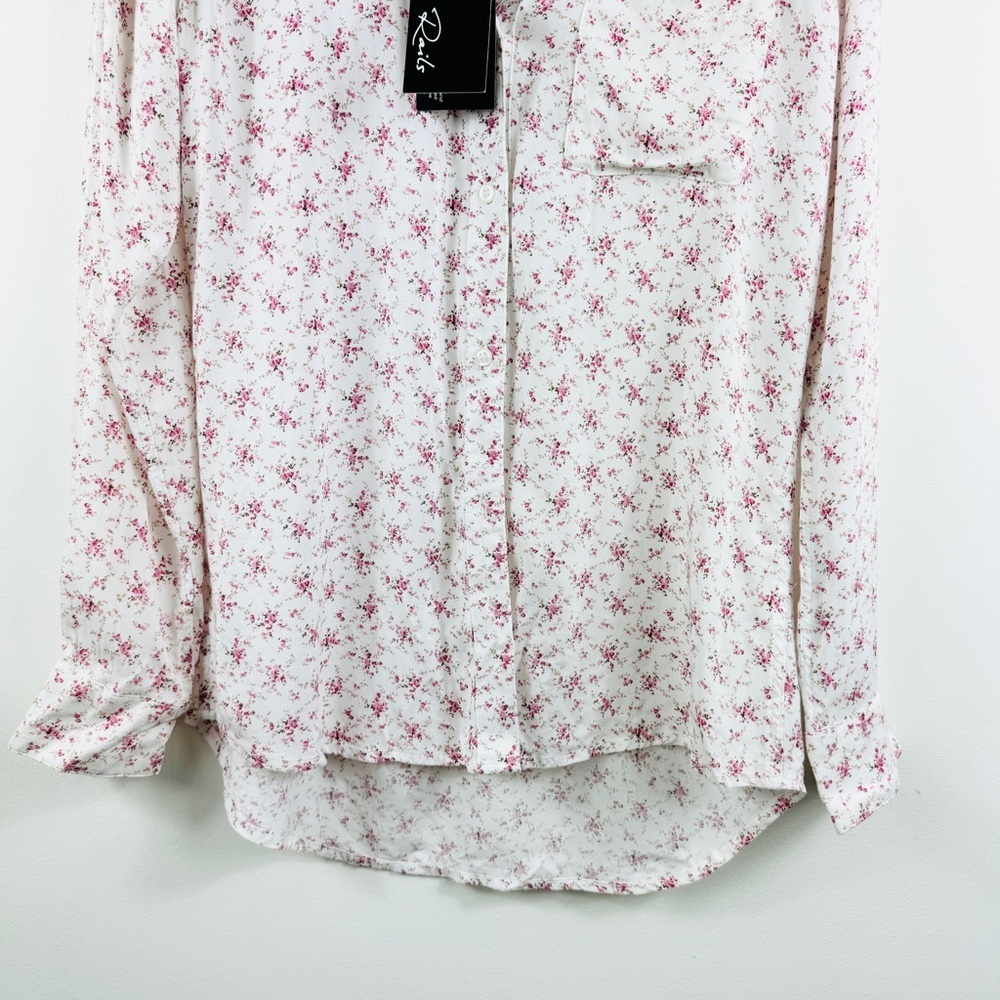 Rails Floral Button Down Blouse Nwt - image 6